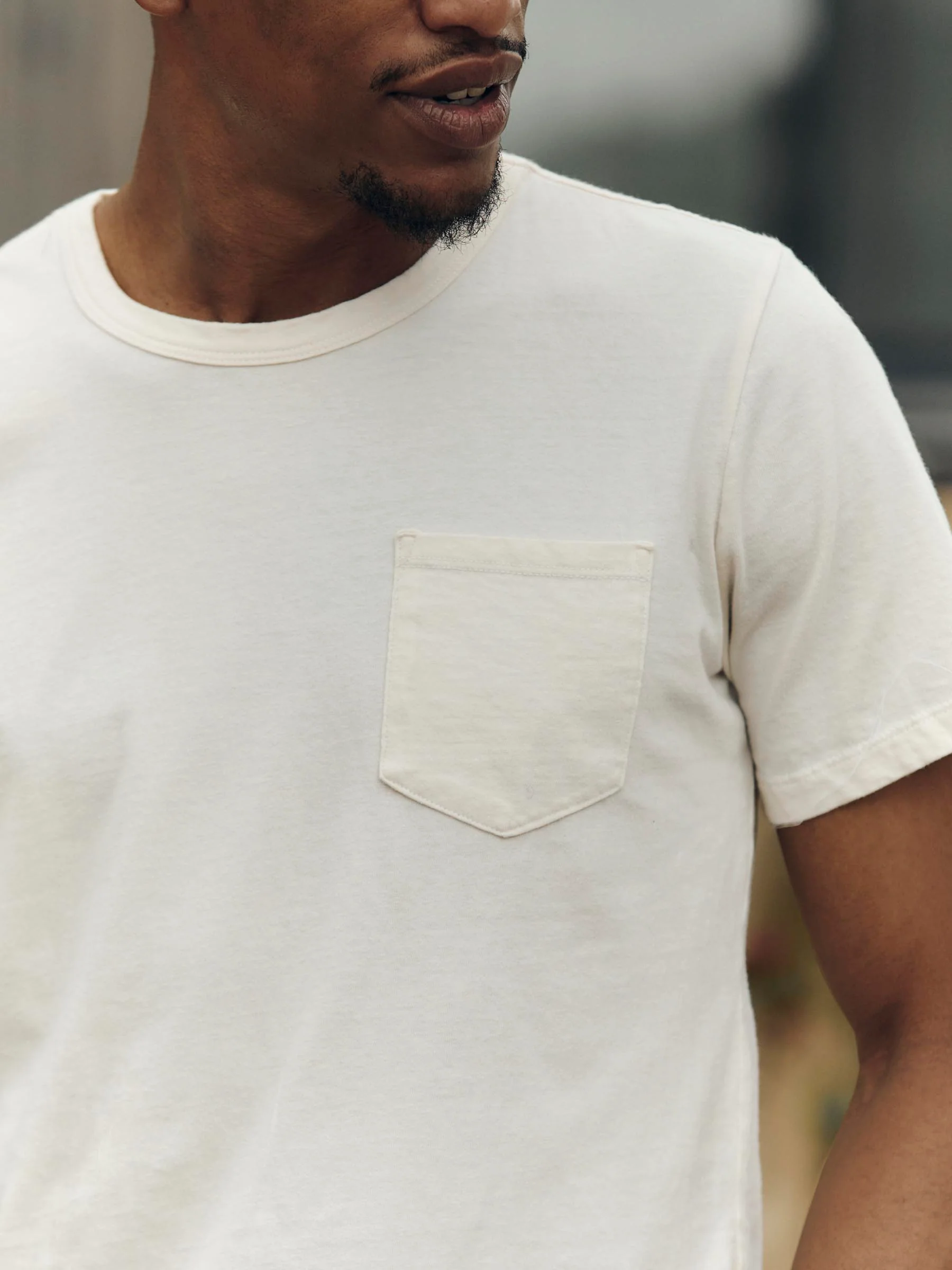 classic knit pocket tee - Image 7