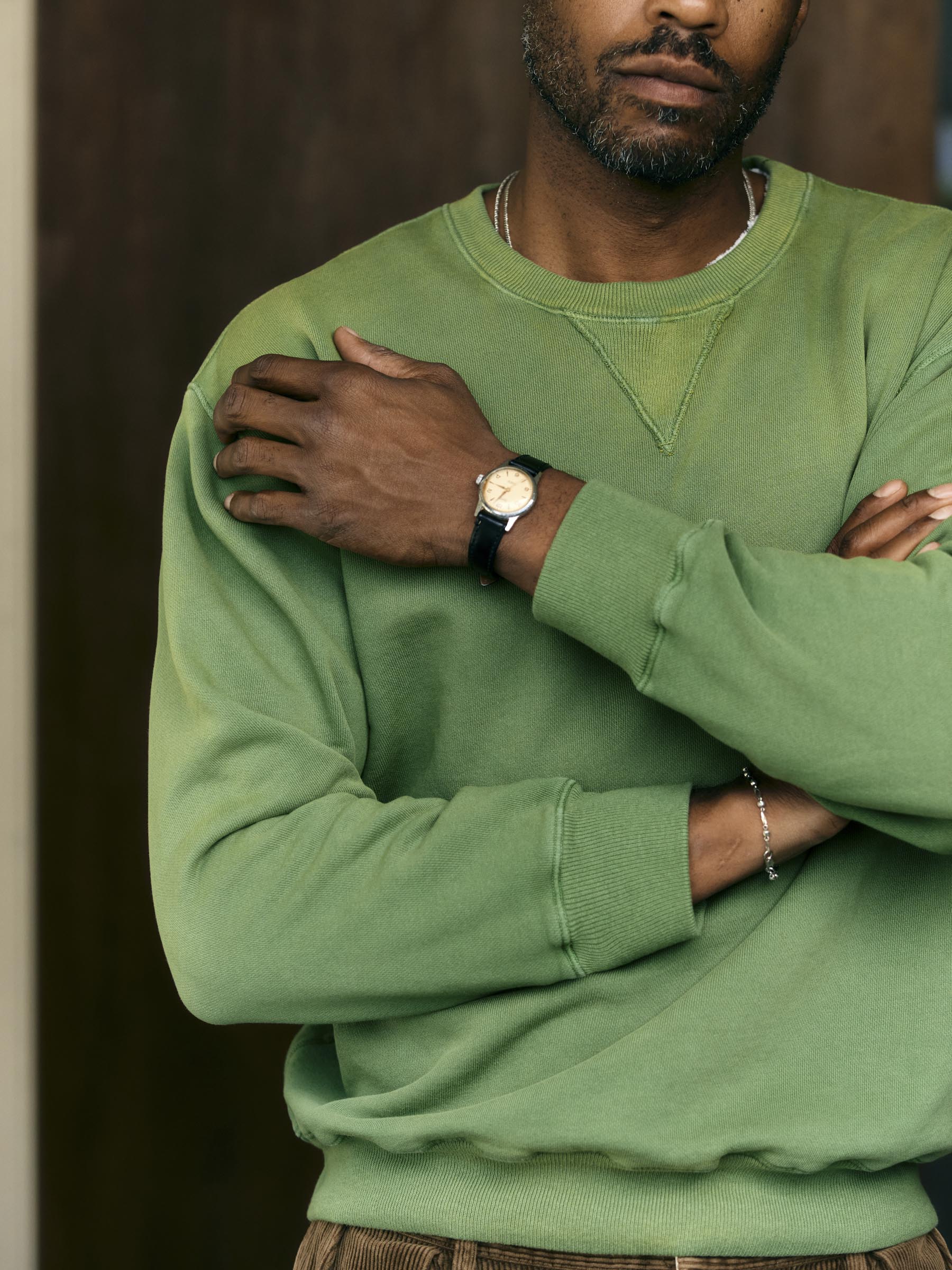 hilts sweatshirt sunfaded green - Image 3