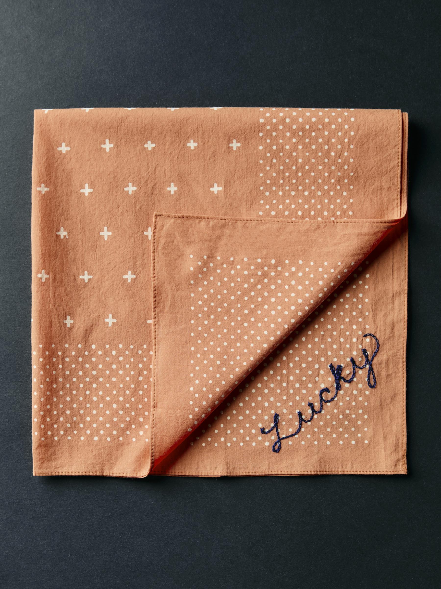 i+w vintage orange bandana - Image 3