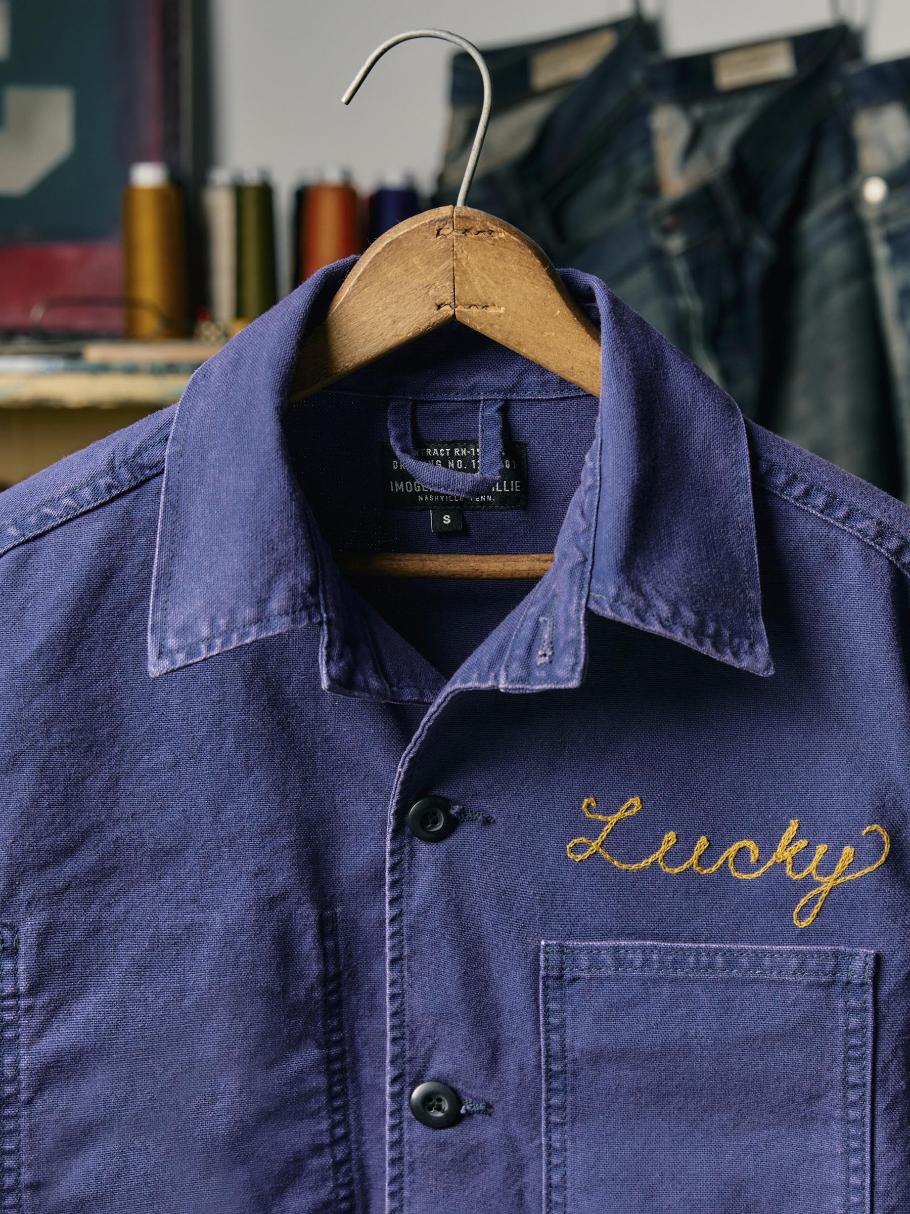 jack jacket french blue - Image 3