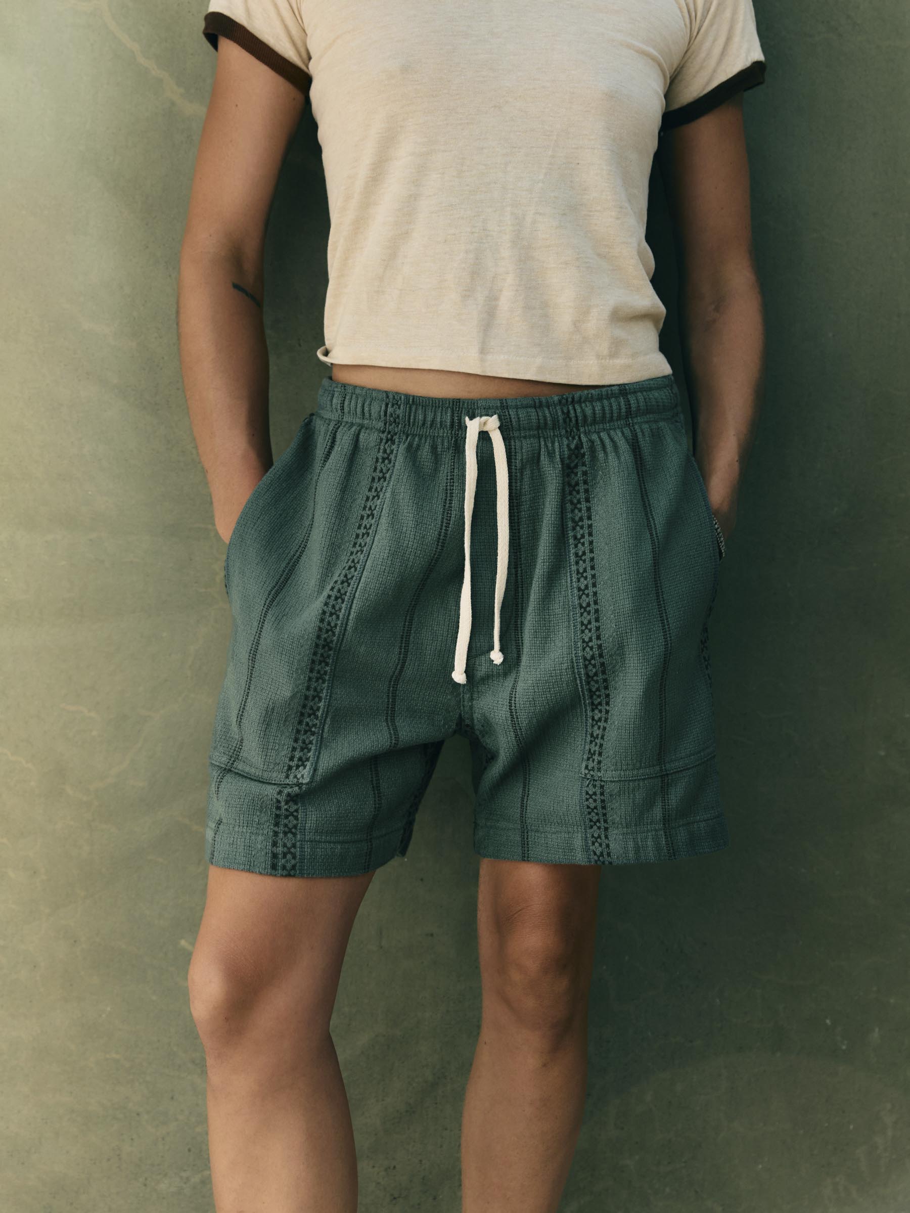 lagos lounge short in spruce