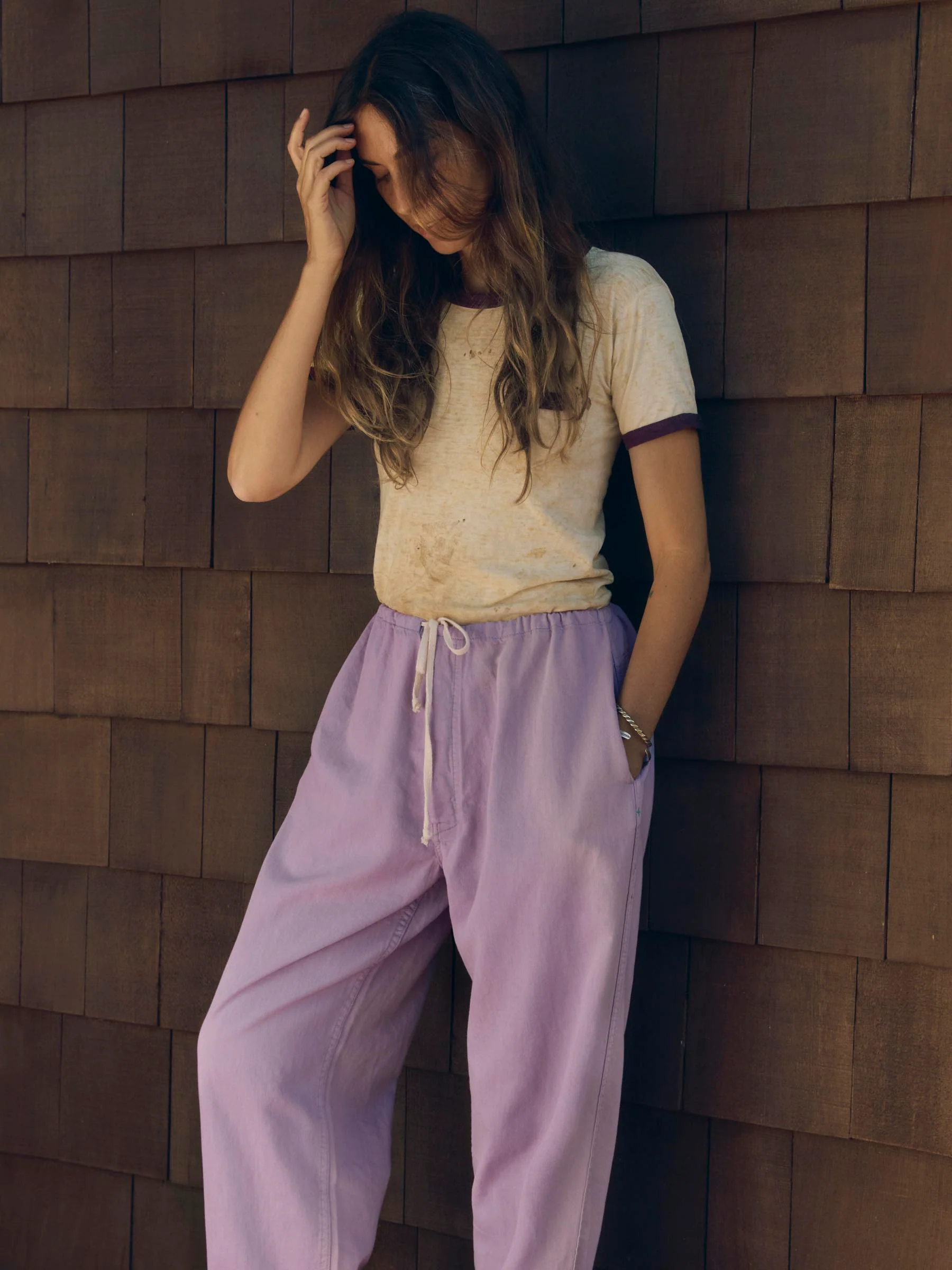 lounge pant in lilac - Image 8