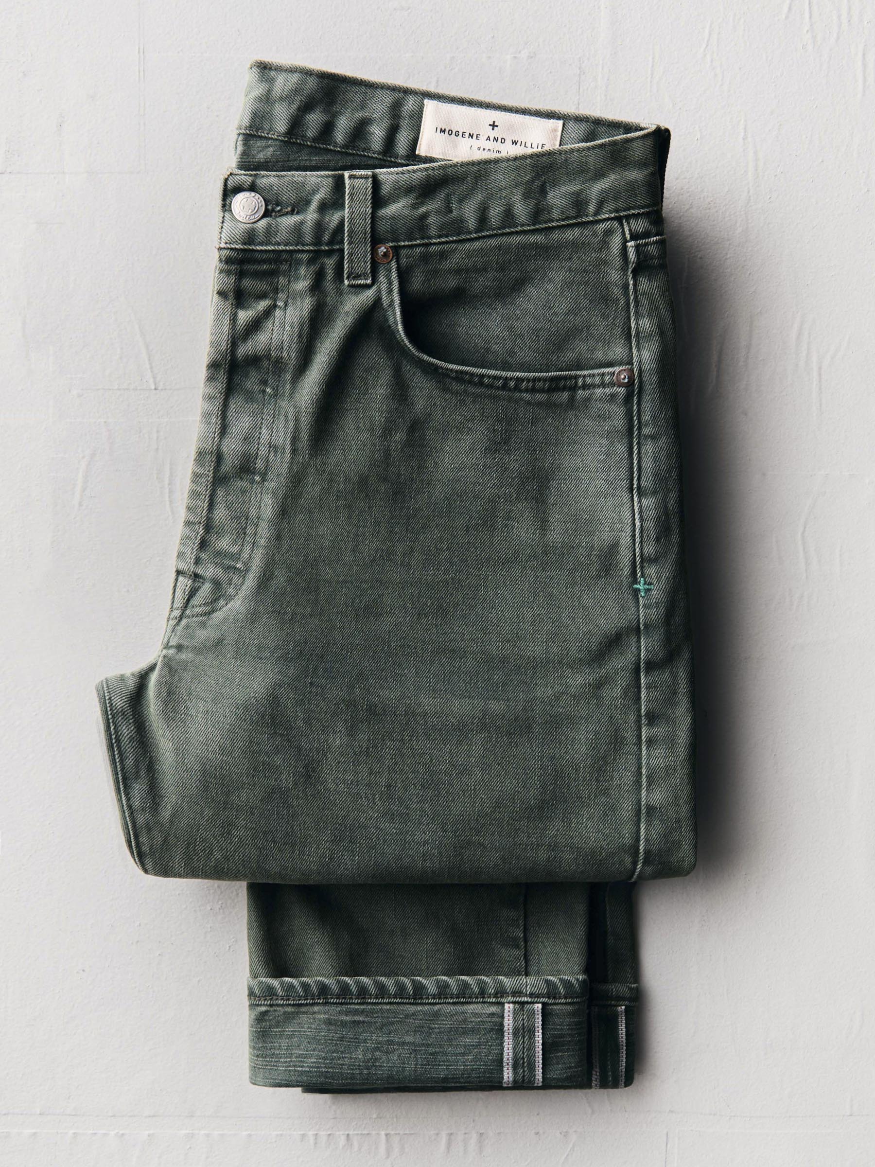 russell washed spruce selvage - Image 2