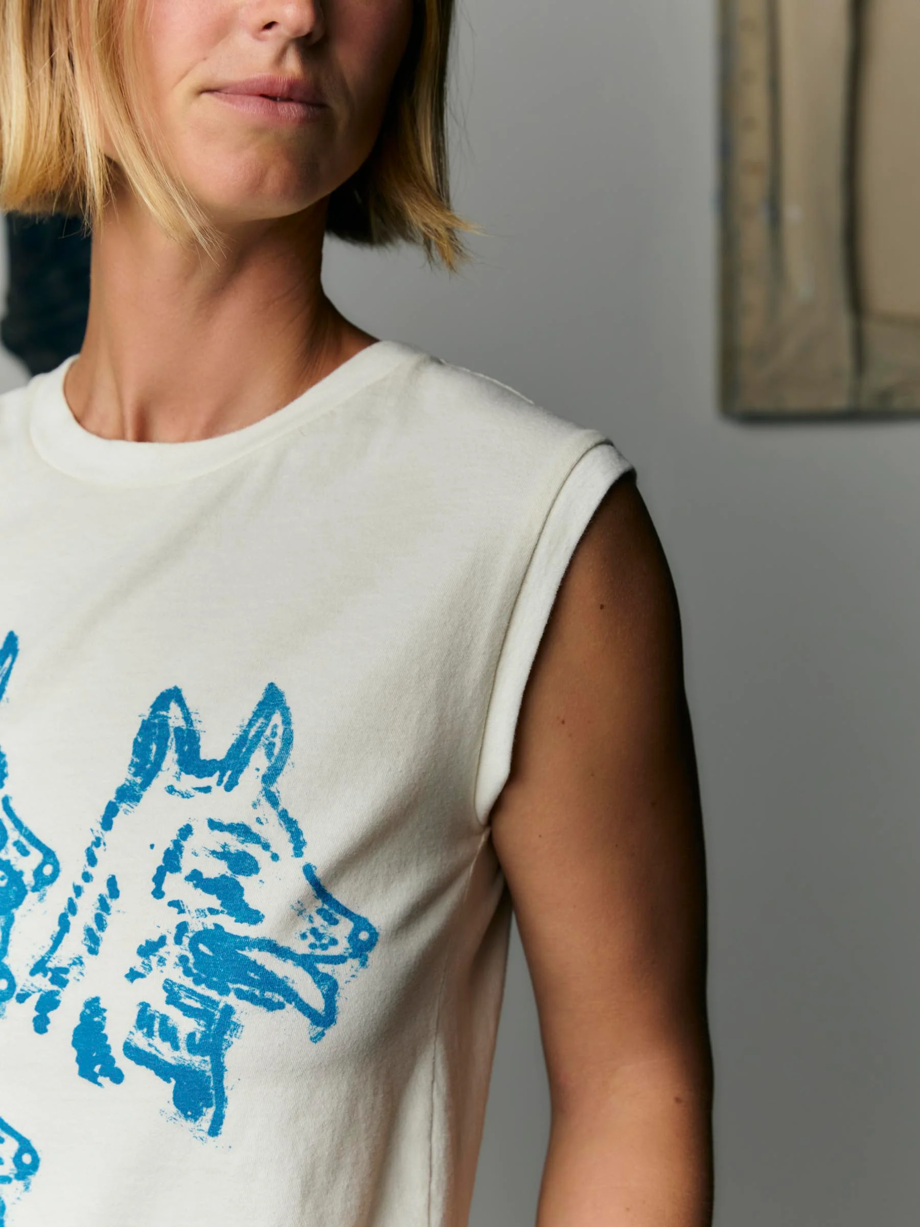 the "coyote" muscle tee - Image 3