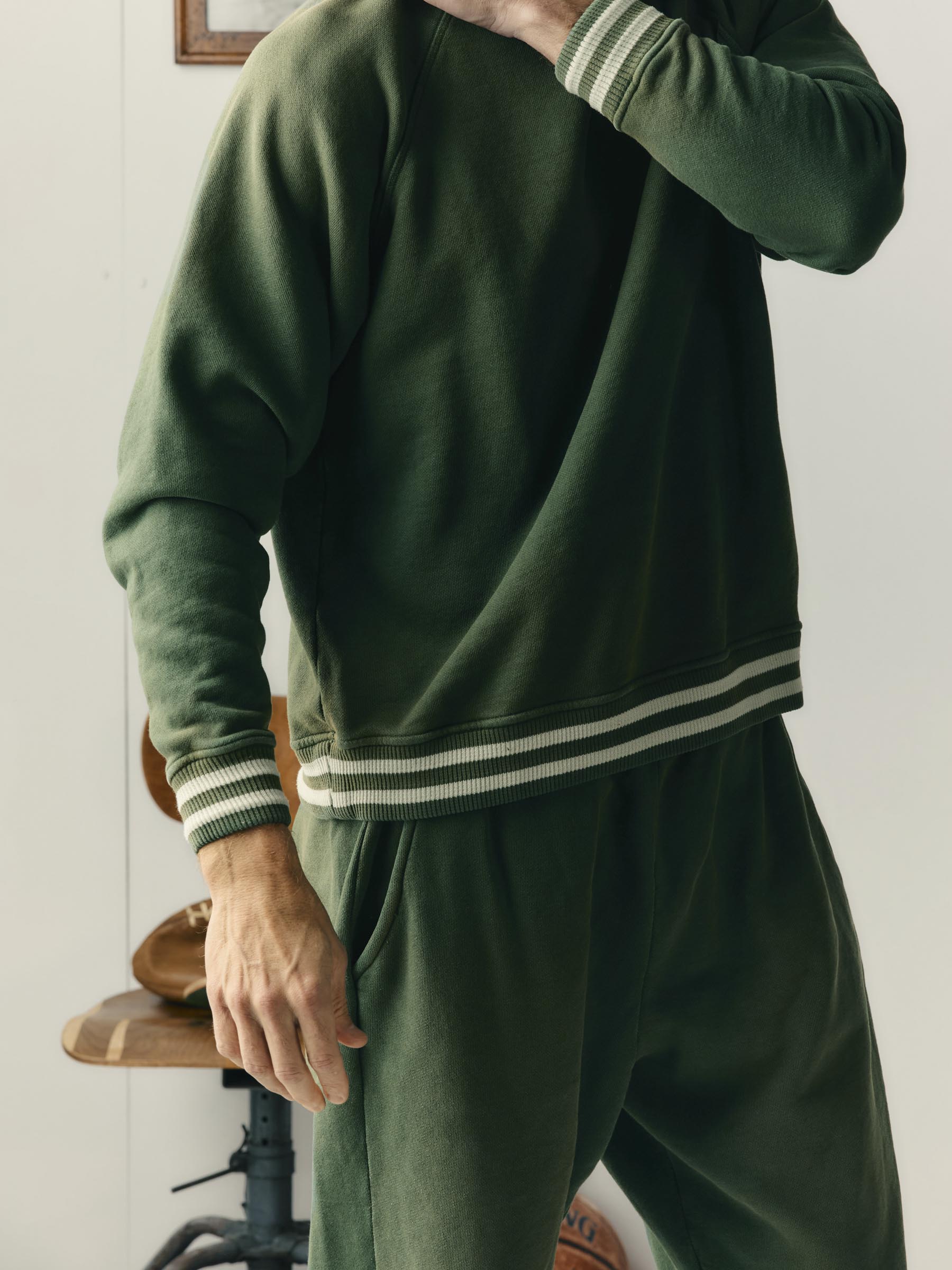 varsity ribbed crew - Image 3