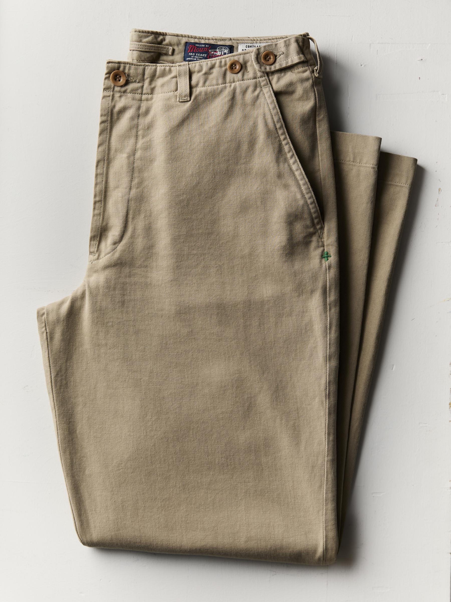 wilkison trouser in field tan - Image 2